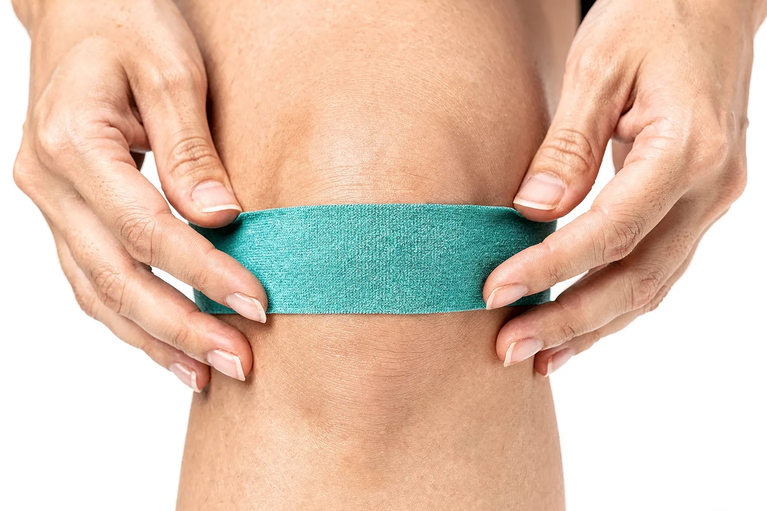 一條根運動貼布特寫 - 專業運動貼布質感